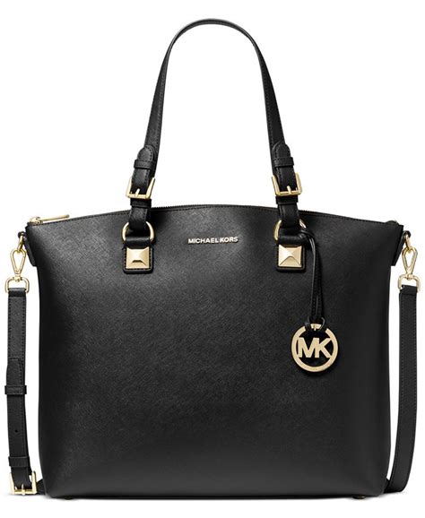 michael kors karla bag|Karla Large Saffiano Leather Tote .